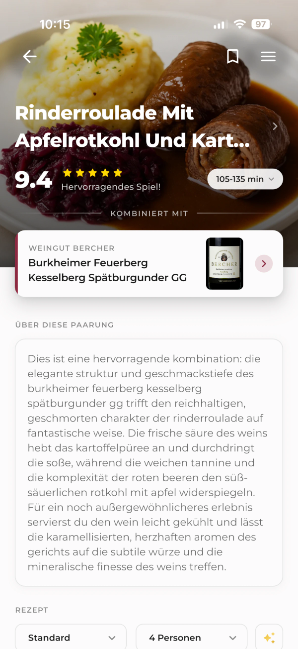 Weinmatching