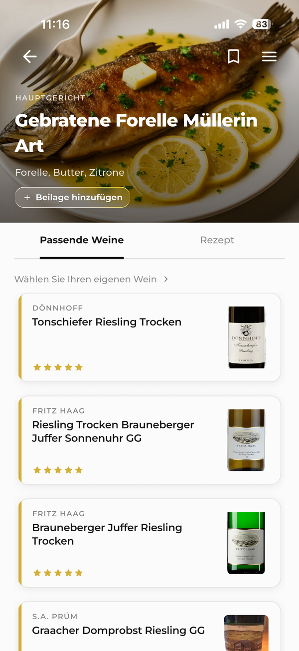 Eine Sommelière in der Tasche. Ohne die Verlegenheit.