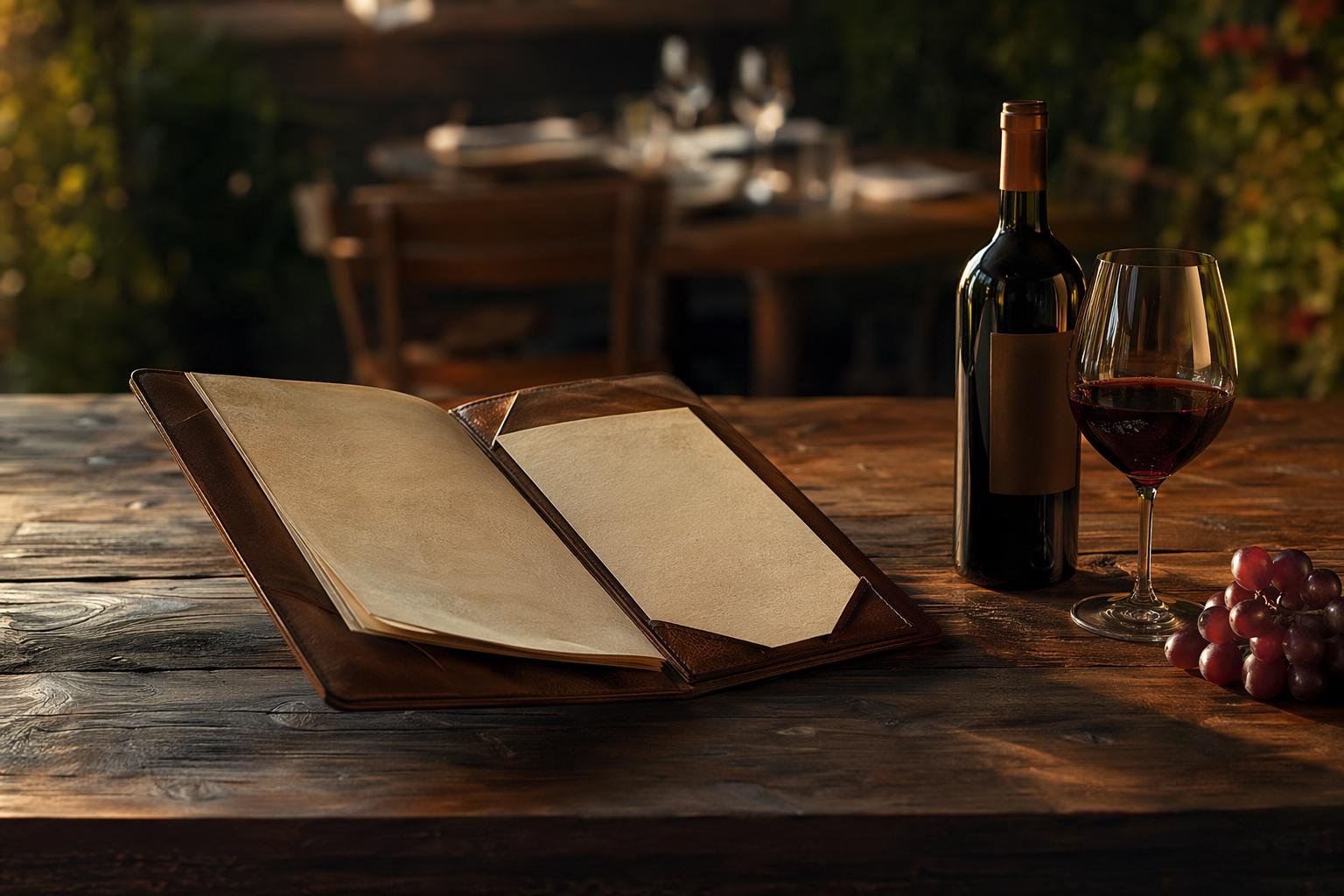 Come creare una carta dei vini per ristorante